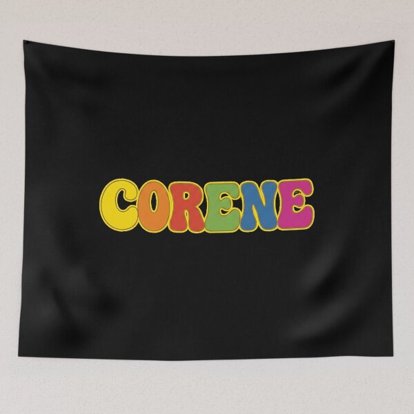 Item preview, ❤️ Corene Personalized Name Wavy Retro Shirt, Coffee Mug, Sticker Gift designed and sold by HelixPedia.