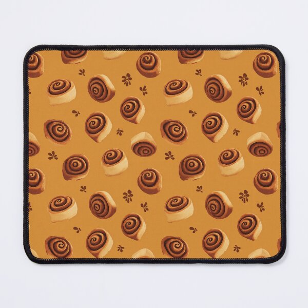 Item preview, Cinnamon Roll Pattern Sweet Pastry Foodie Design designed and sold by NicolasGlowArt.