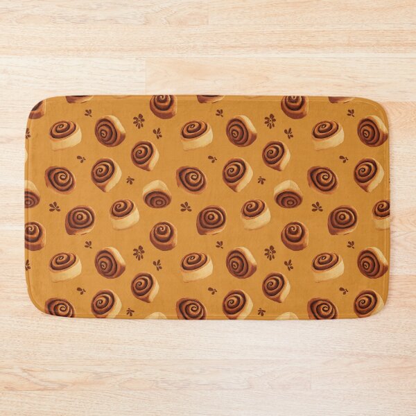 Item preview, Cinnamon Roll Pattern Sweet Pastry Foodie Design designed and sold by NicolasGlowArt.