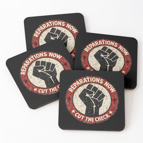 Item preview, Reparations Now Cut The Check designed and sold by DIRTYDUNNZ.