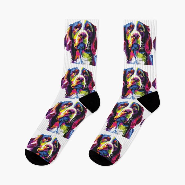 Item preview, Pop art Brittany Spaniel  designed and sold by MendaciousMina.