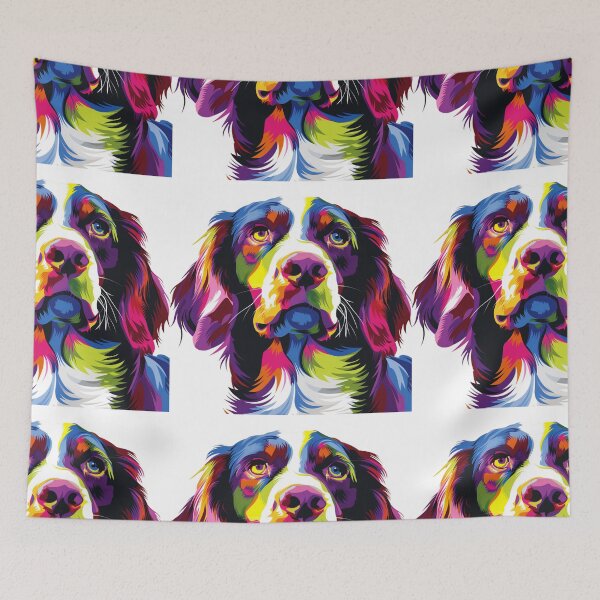Item preview, Pop art Brittany Spaniel  designed and sold by MendaciousMina.