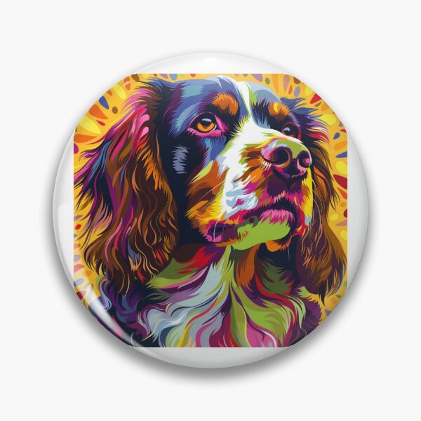 Item preview, Pop art Brittany Spaniel  designed and sold by MendaciousMina.