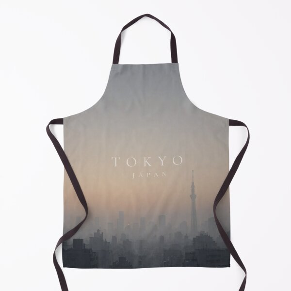 Item preview, Tokyo at Dawn — Misty Skyline, Sky Tree Silhouette | Dark Japandi Japan Wall Art Print designed and sold by SILENT JAPAN.