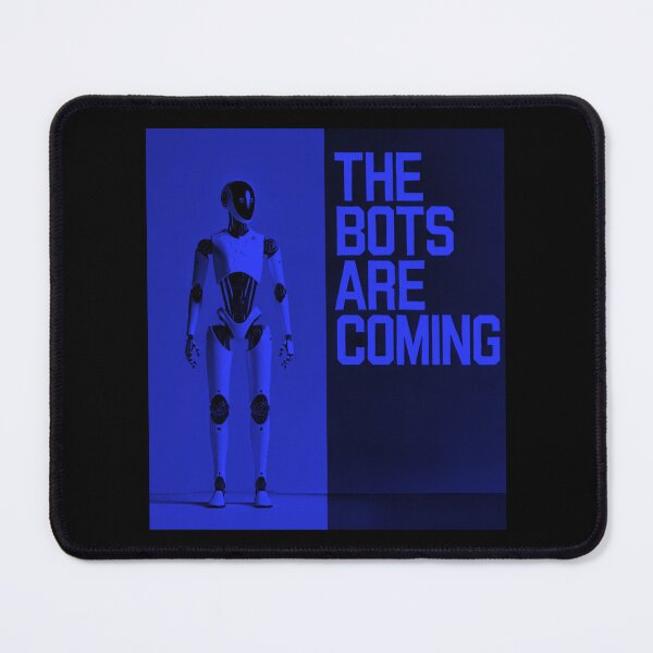 Item preview, Robot The Bots Are Coming AI Sci Fi Futuristic Android AI Tech Graphic Tee designed and sold by TEEJAMBOREE.