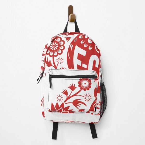 Item preview, Shocked Cartoon Chicken in Chinese Paper Cut Style designed and sold by Bloomkept.