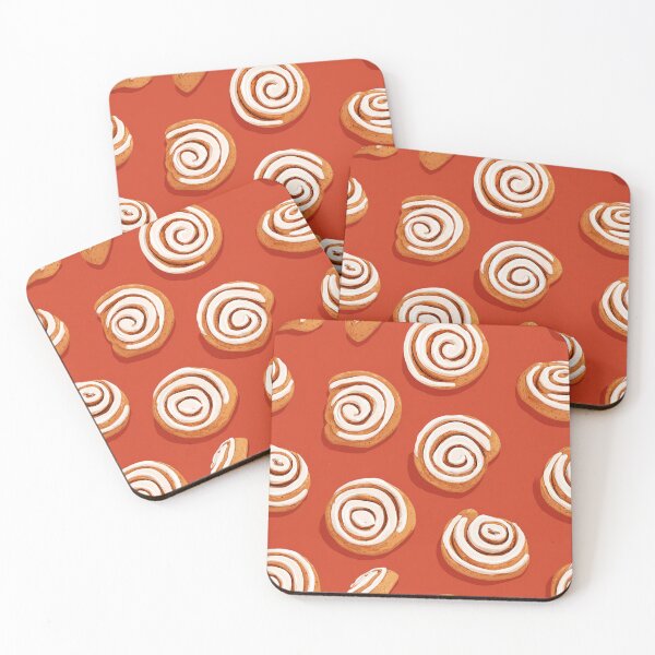 Item preview, Cinnamon Roll Pattern Sweet Dessert Lover designed and sold by NicolasGlowArt.