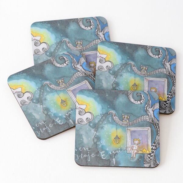 Item preview, Magical Window Watercolor Art designed and sold by eltallercosmico.