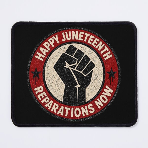 Item preview, Happy Juneteenth - Reparations Now designed and sold by DIRTYDUNNZ.