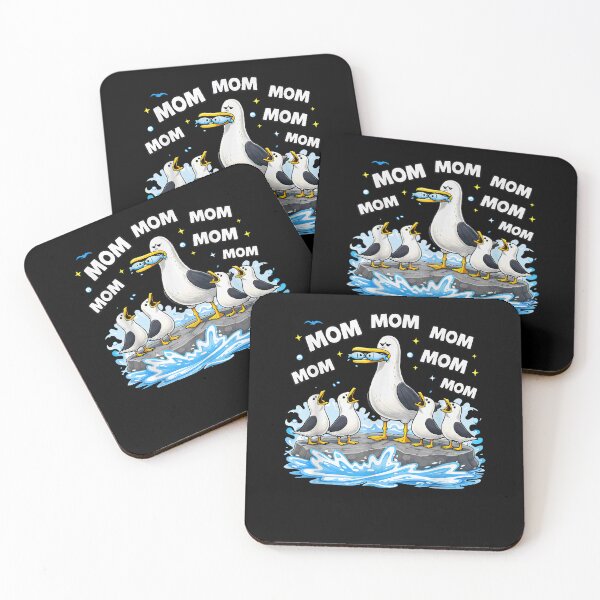 Item preview, Mom Seagull Funny Mama Seagulls Bird Ocean Life Mother's Day designed and sold by KAWKAW-DRHM.