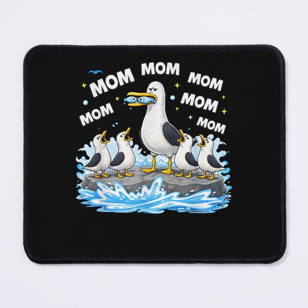 Item preview, Mom Seagull Funny Mama Seagulls Bird Ocean Life Mother's Day designed and sold by KAWKAW-DRHM.