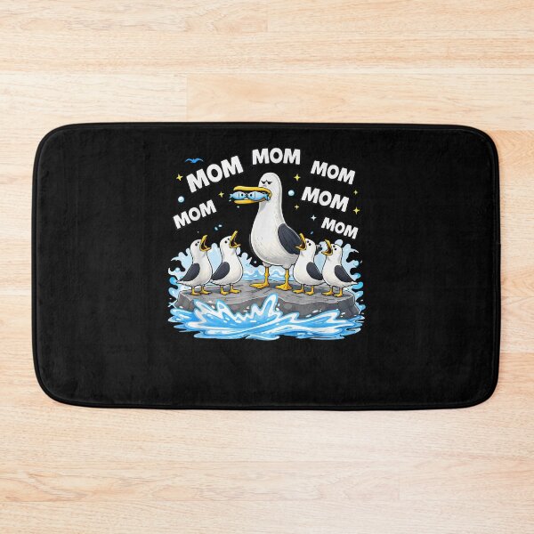 Item preview, Mom Seagull Funny Mama Seagulls Bird Ocean Life Mother's Day designed and sold by KAWKAW-DRHM.