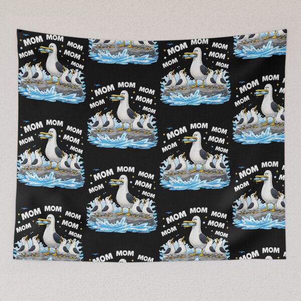 Item preview, Mom Seagull Funny Mama Seagulls Bird Ocean Life Mother's Day designed and sold by KAWKAW-DRHM.
