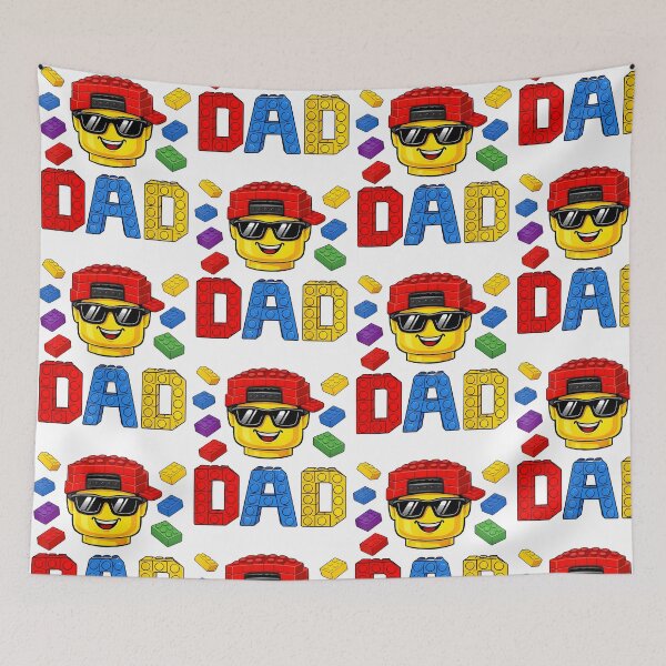 Item preview, Dad Block World Pixel Gaming Matching Birthday Party designed and sold by KAWKAW-DRHM.