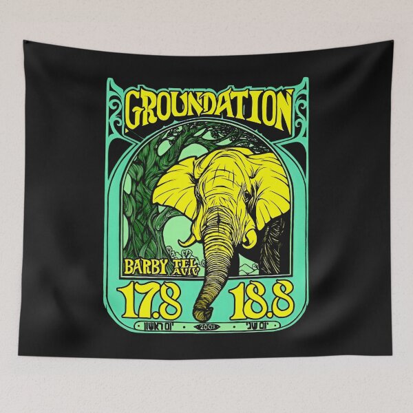 Item preview, Yellow Elephant Reggae designed and sold by nerdyygraphic.