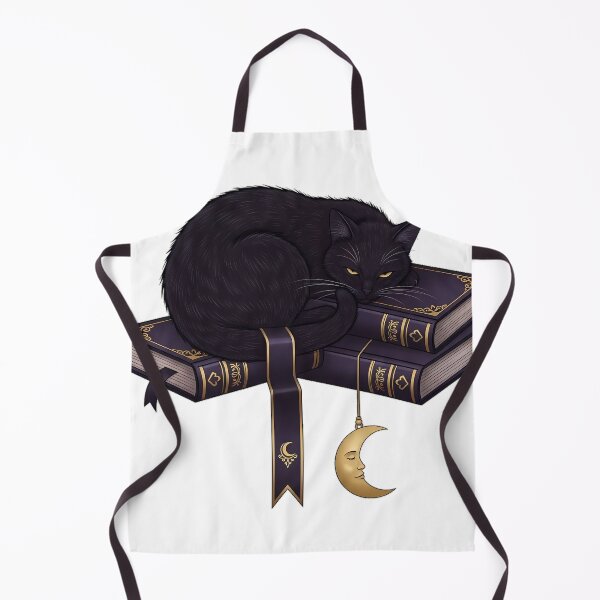 Item preview, Black Cat Books Moon Gift designed and sold by IllumeInk.
