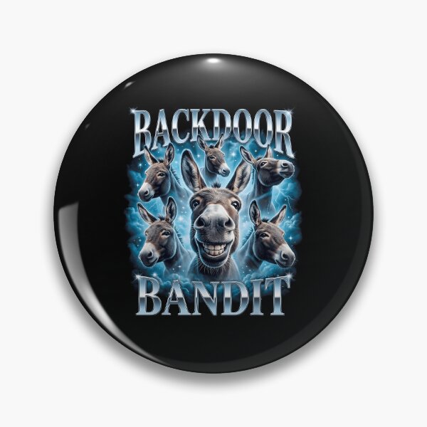 Item preview, Backdoor Bandit Donkey Bootleg Graphic designed and sold by KAWKAW-DRHM.