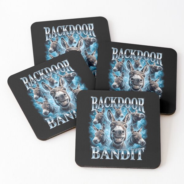 Item preview, Backdoor Bandit Donkey Bootleg Graphic designed and sold by KAWKAW-DRHM.