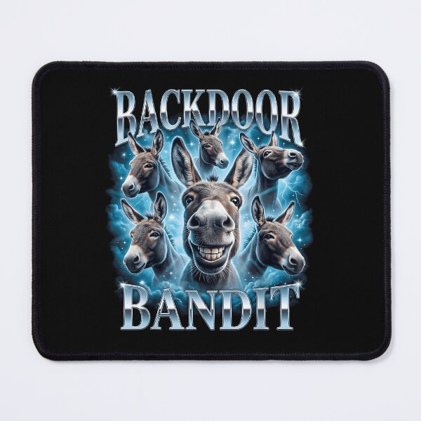 Item preview, Backdoor Bandit Donkey Bootleg Graphic designed and sold by KAWKAW-DRHM.