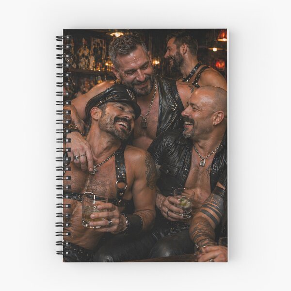 Item preview, Leather fun with the guys designed and sold by Leatherandsmoke.