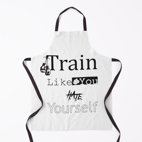 Item preview, Train Like You Hate Yourself – Hardcore Gym Motivation Typography designed and sold by Shadryx.