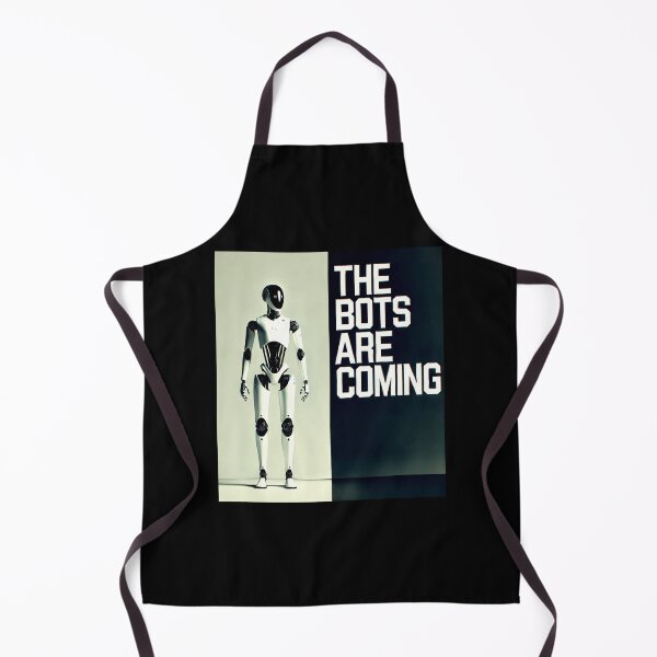 Item preview, Robot The Bots Are Coming AI Sci Fi Futuristic Android AI Tech Graphic Tee designed and sold by TEEJAMBOREE.