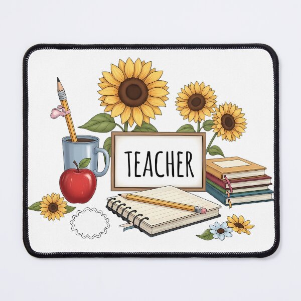 Item preview, Teacher Sunflower Notes Gift designed and sold by pumsquare.