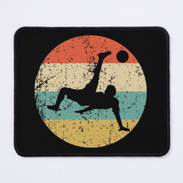 Item preview, Soccer Player Bicycle Kick Silhouette Retro Sports designed and sold by ReallyAwesome.