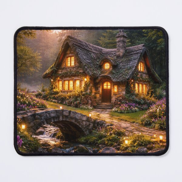 Item preview, Magic Cabin in the Enchanted Forest designed and sold by JuViRo.