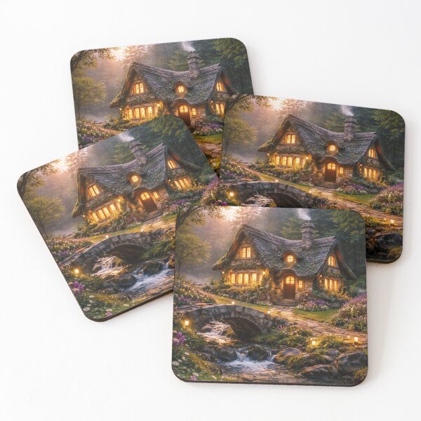 Item preview, Magic Cabin in the Enchanted Forest designed and sold by JuViRo.