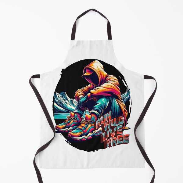 Item preview, Run Wild Live Free - Urban Explorer designed and sold by HoshisWorld2018.