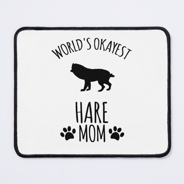 Item preview, Worlds Okayest Hare Mom - Dog Mom designed and sold by kindxinn.