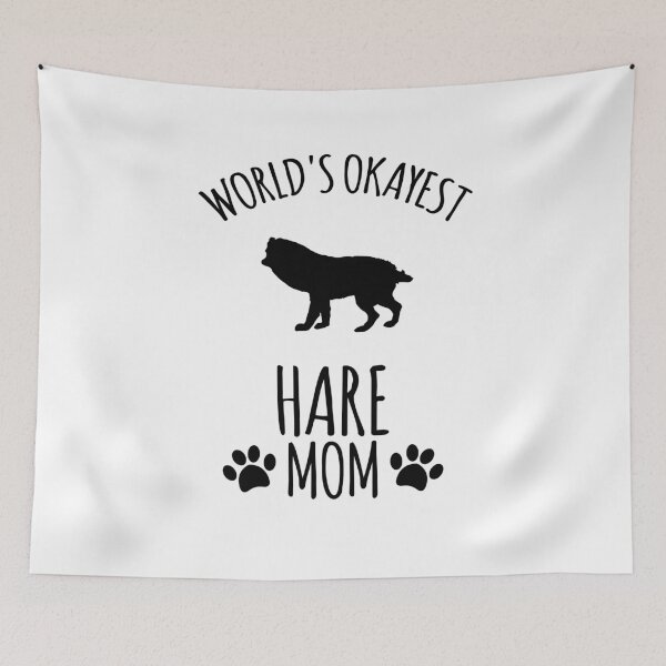 Item preview, Worlds Okayest Hare Mom - Dog Mom designed and sold by kindxinn.