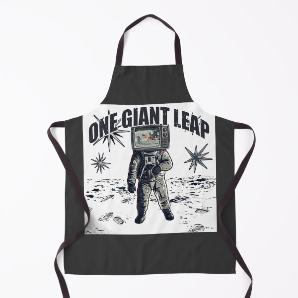 Item preview, Retro Astronaut TV Head One Giant Leap Design designed and sold by KelliesGrafix.