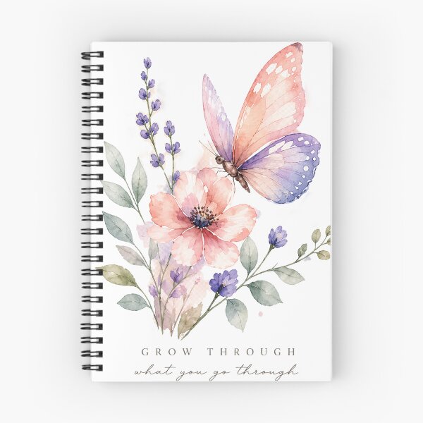 Item preview, Butterfly Bloom Watercolor Flora designed and sold by EchosAndInk.