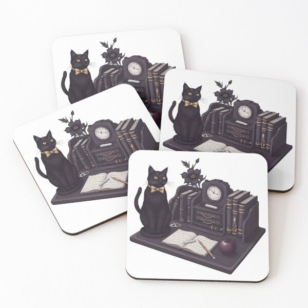 Item preview, Dark Academia Teacher Cat Gift designed and sold by IllumeInk.