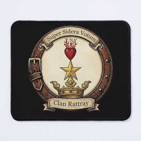 Item preview, Clan Rattray Crest designed and sold by BagTown Clans.