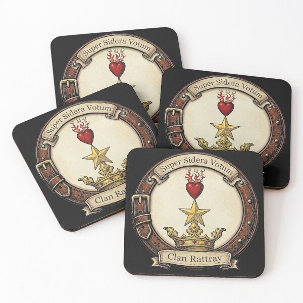 Item preview, Clan Rattray Crest designed and sold by BagTown Clans.
