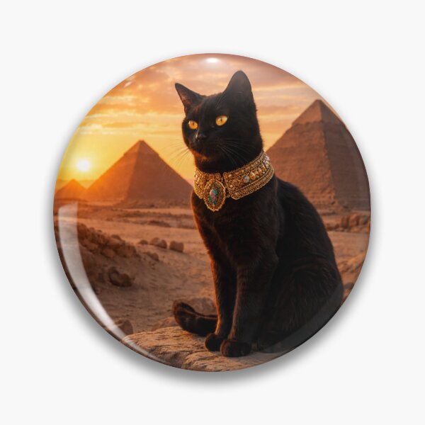 Item preview, Sacred Cat of Ancient Egypt designed and sold by JuViRo.