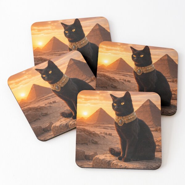 Item preview, Sacred Cat of Ancient Egypt designed and sold by JuViRo.