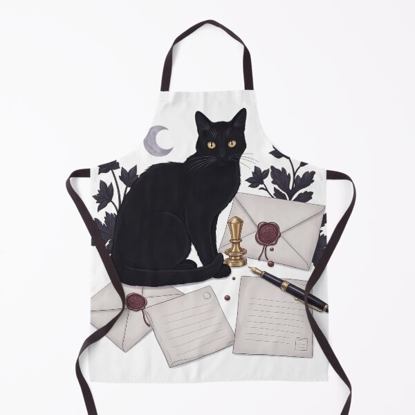Item preview, Pen Pal Black Cat Wax Seal Gift designed and sold by IllumeInk.