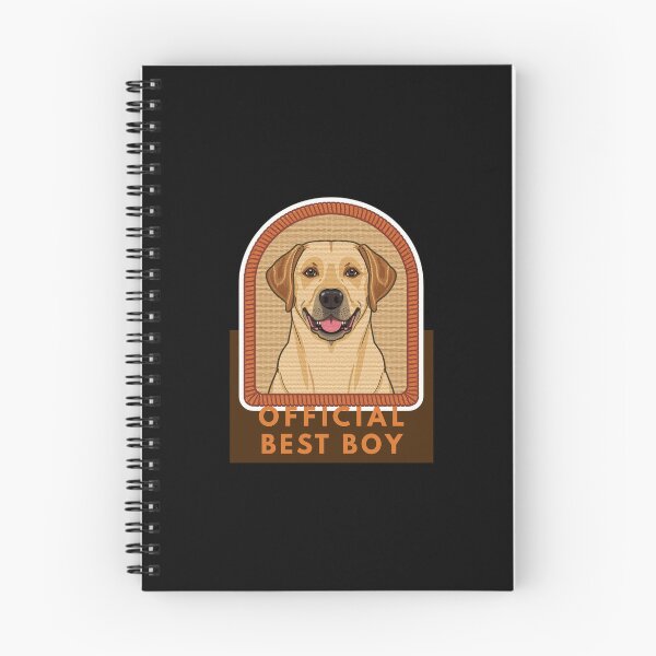 Item preview, Labrador Best Boy Merit Badge Sticker – Cute Yellow Lab Gift for Dog Lovers designed and sold by PawsAndWhimsy.