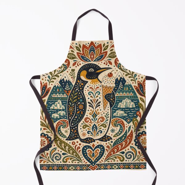 Item preview, Penguin’s Frosty Folk Fantasy designed and sold by ForeverPrintsOK.