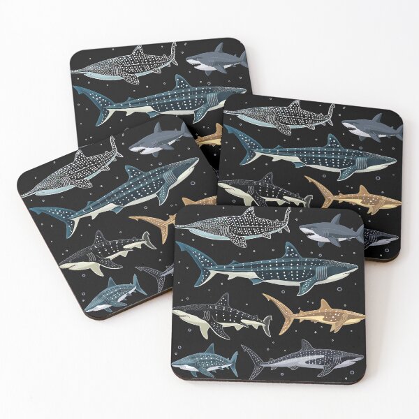 Item preview, Sharks pattern designed and sold by xiao xuans.