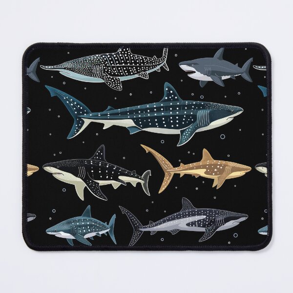 Item preview, Sharks pattern designed and sold by xiao xuans.