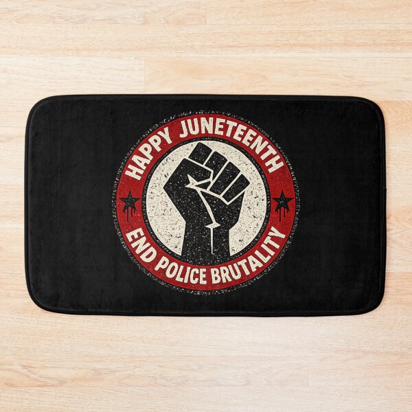 Item preview, Happy Juneteenth - End Police Brutality designed and sold by DIRTYDUNNZ.