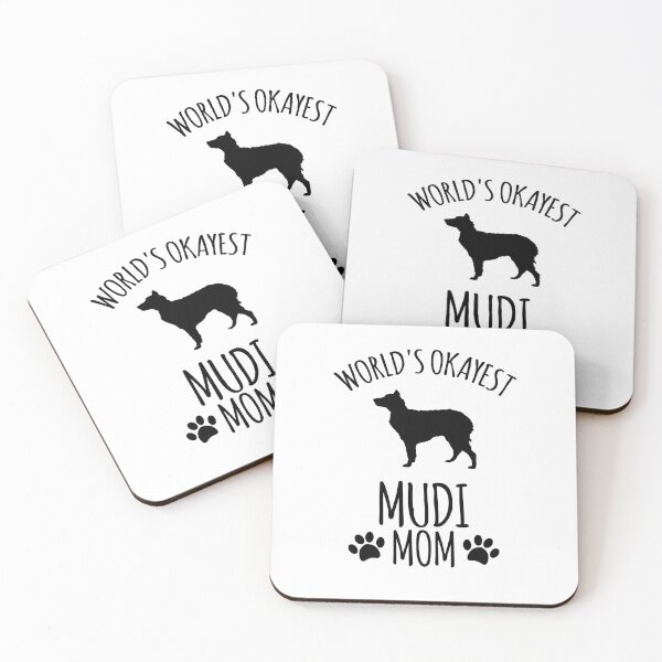 Item preview, Worlds Okayest Mudi Mom - Dog Mom designed and sold by kindxinn.