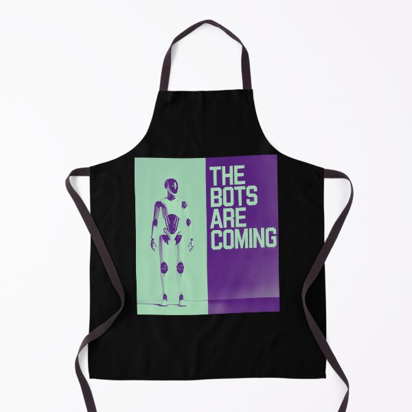 Item preview, Robot The Bots Are Coming AI Sci Fi Futuristic Android AI Tech Graphic Tee designed and sold by TEEJAMBOREE.