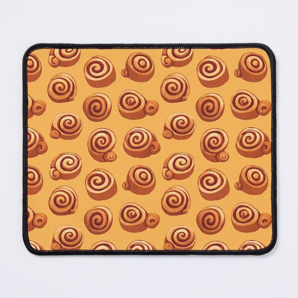 Item preview, Cinnamon Roll Pattern Sweet Pastry Bakery Foodie designed and sold by NicolasGlowArt.