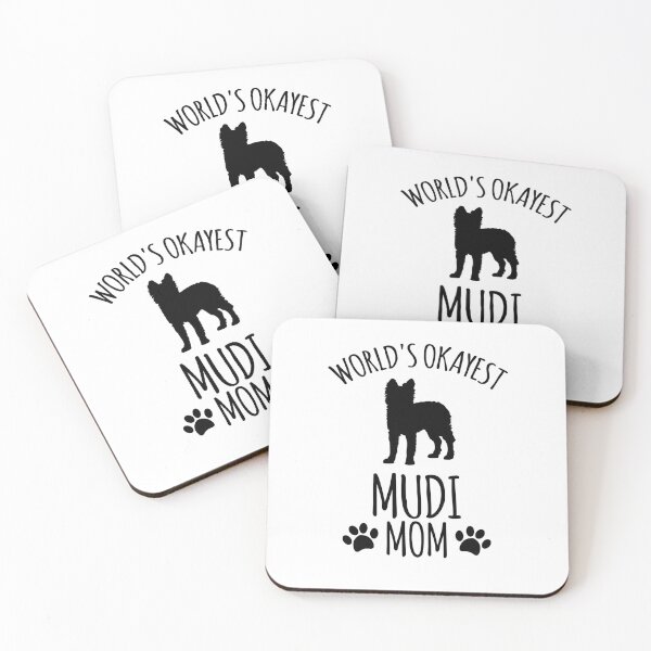Item preview, Worlds Okayest Mudi Mom - Dog Mom designed and sold by kindxinn.
